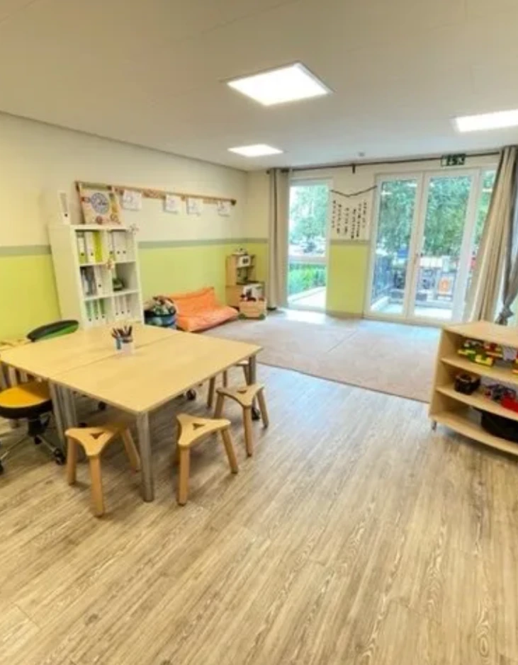 Blick in einen Gruppenraum